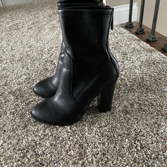 Aldo leather booties - Picture 1 of 4